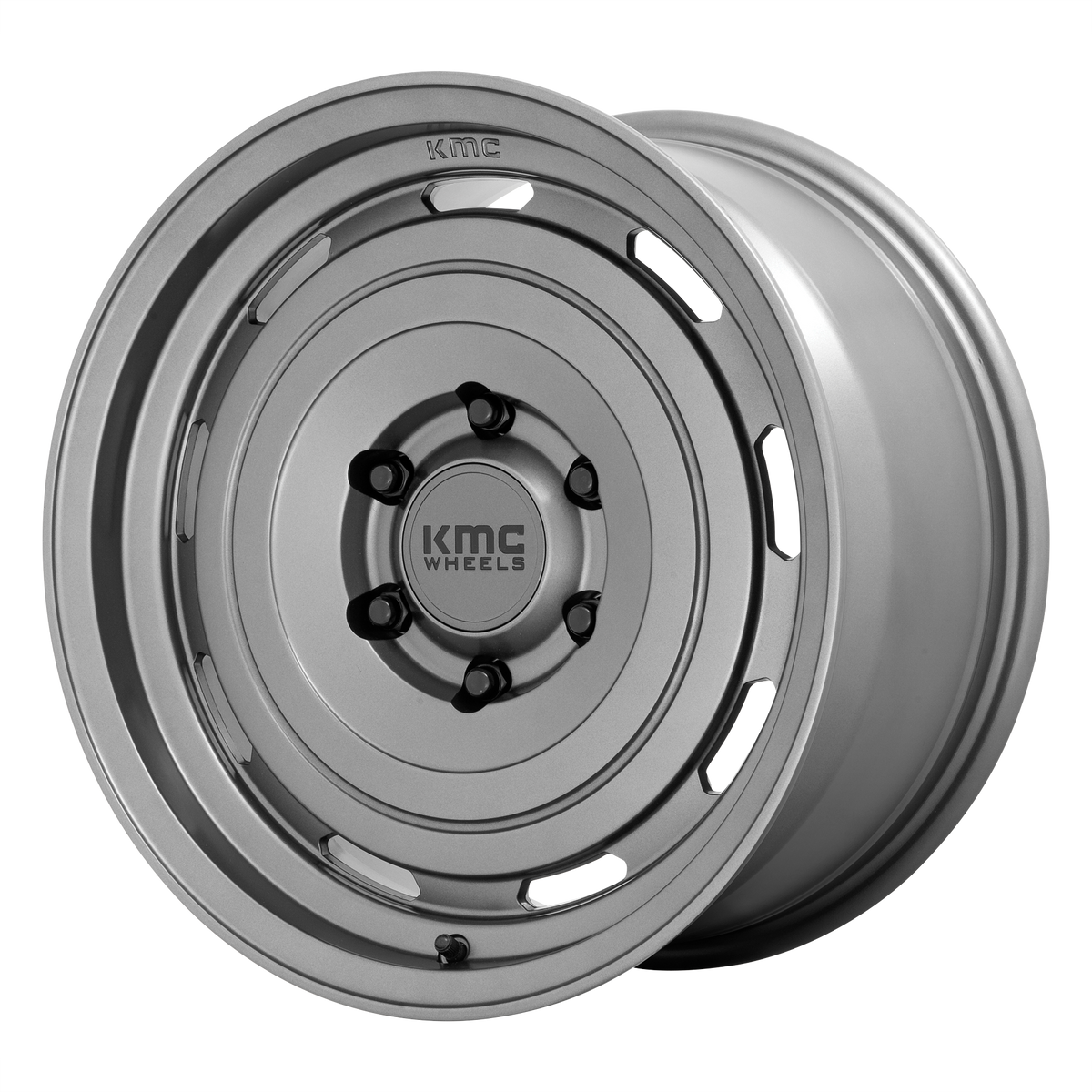 KMC ROSWELL Matte Anthracite 6x139.7 Wheels - product view 2