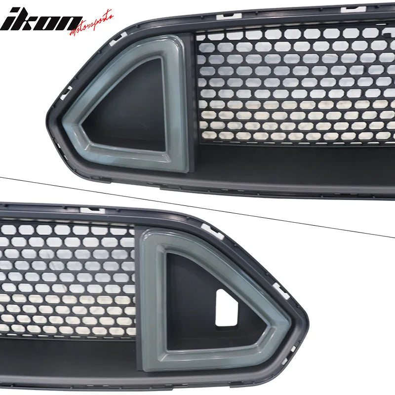 2018-2023 Ford Mustang Upper Grille w/ DRL Turn Signal LED Light