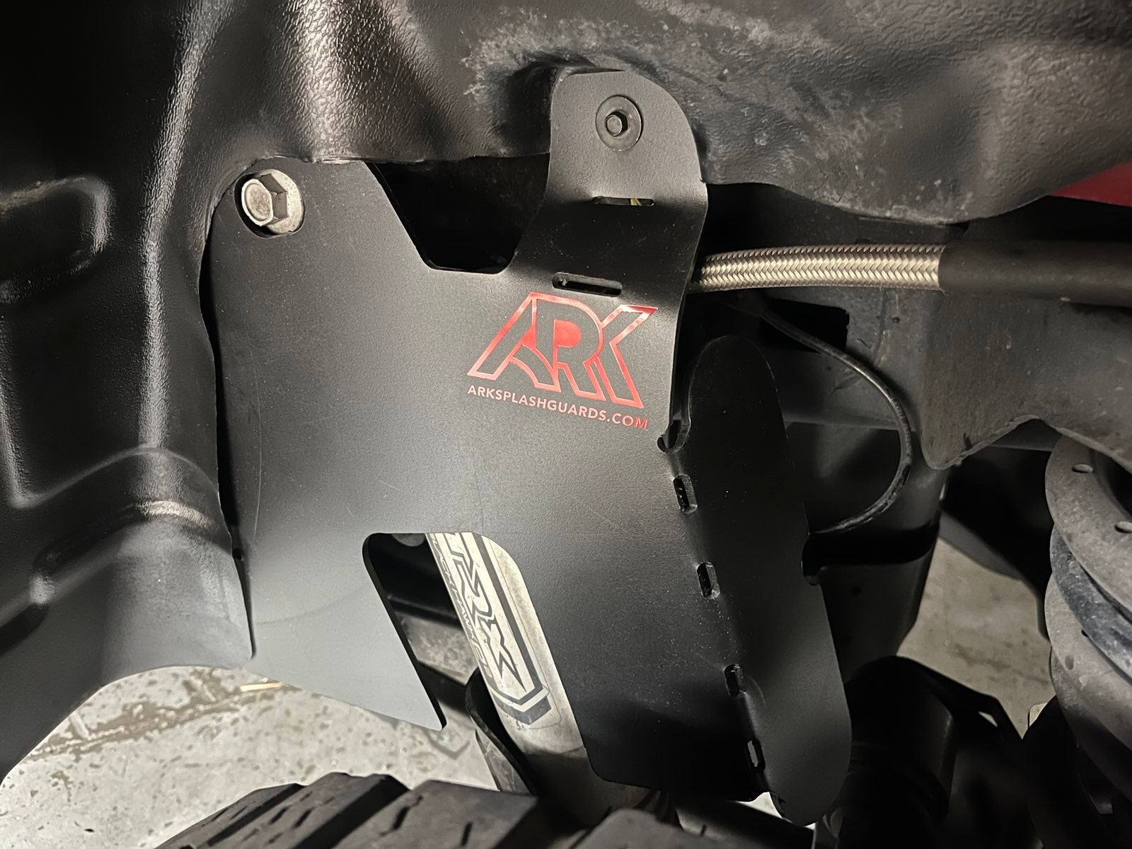 ARK Splash Guards  2025+ Dodge RAM RHO Strut Protection Panel