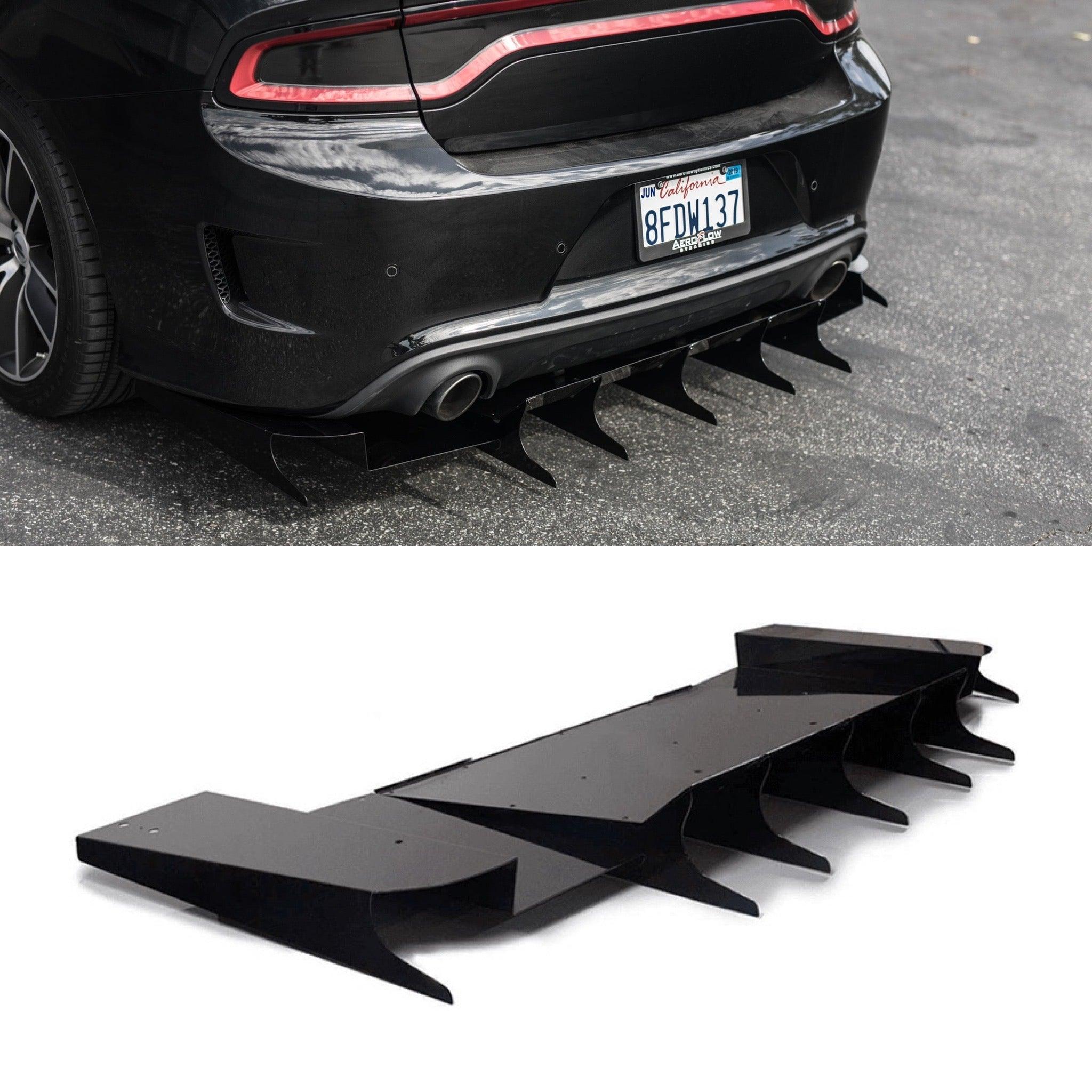 AeroflowDynamics 2015-2022 Dodge Charger Scatpack/ Hellcat/Daytona Rear Diffuser V5