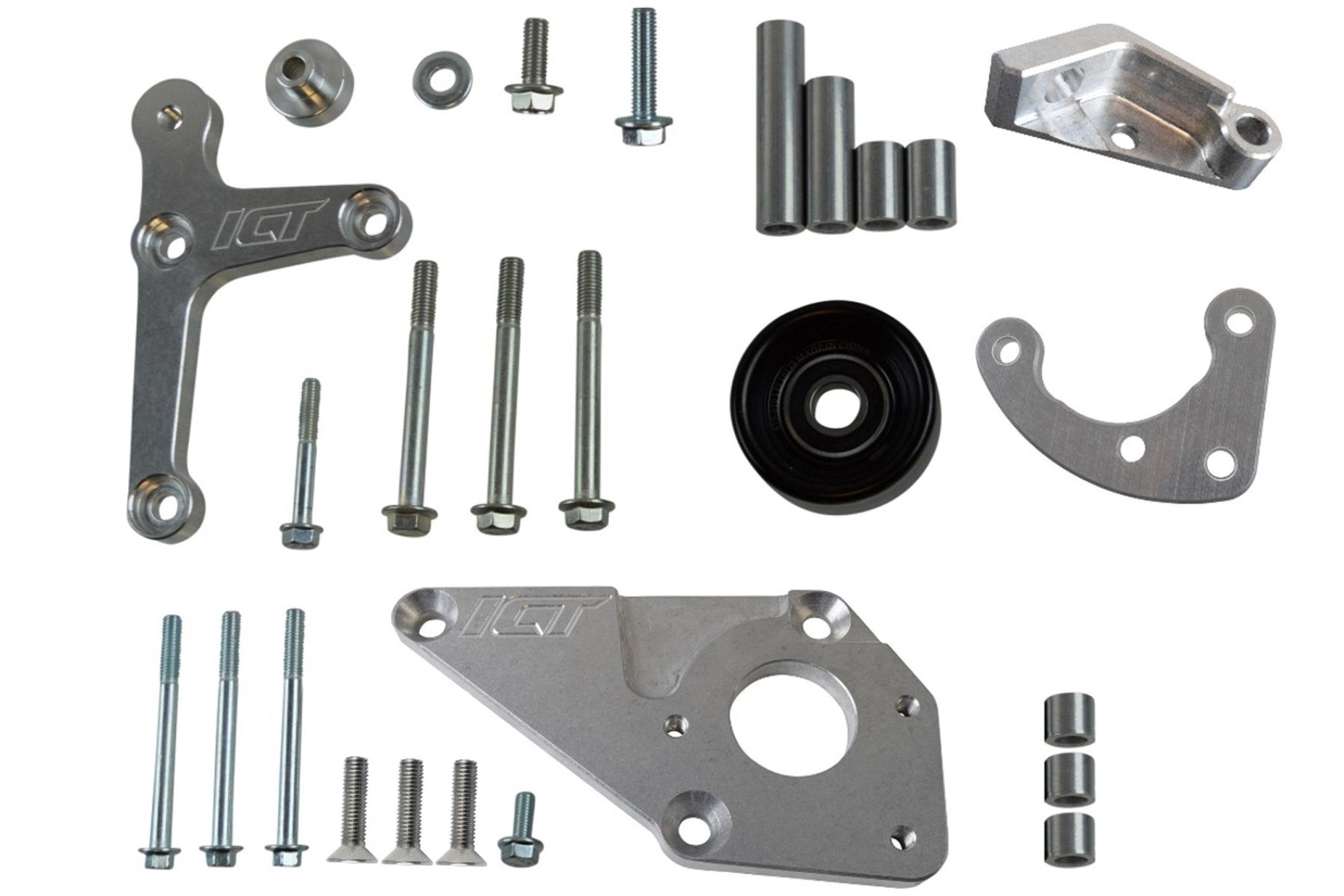 ICT Billet LS Truck OEM Location Alternator / Power Steering Bracket LQ4 LQ9 4.8L 5.3L 6.0L