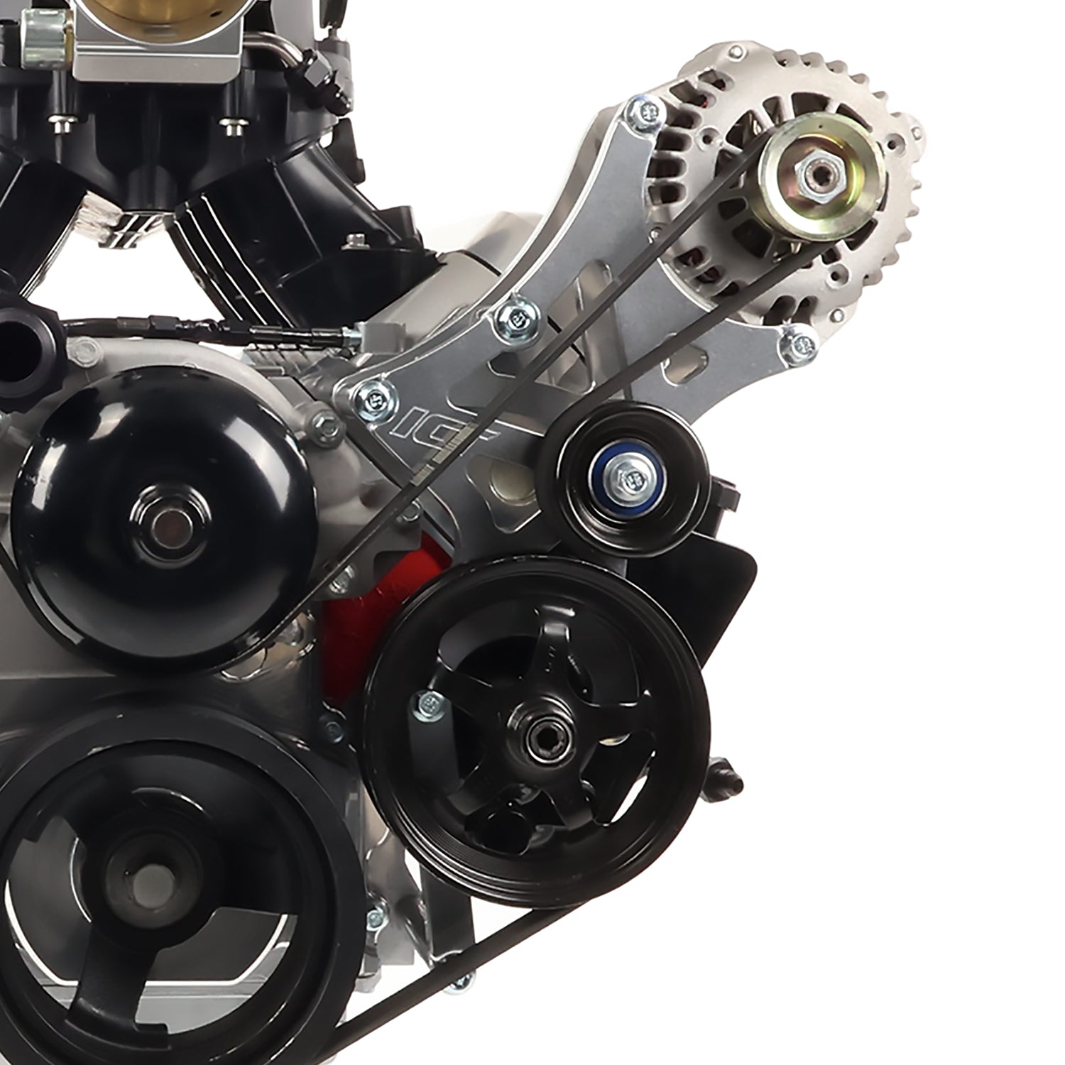 ICT Billet LS Truck OEM Location Alternator / Power Steering Bracket LQ4 LQ9 4.8L 5.3L 6.0L