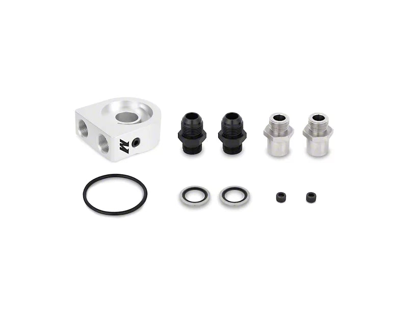 Mishimoto Universal 25-Row Non-Thermostatic Oil Cooler Kit; Silver