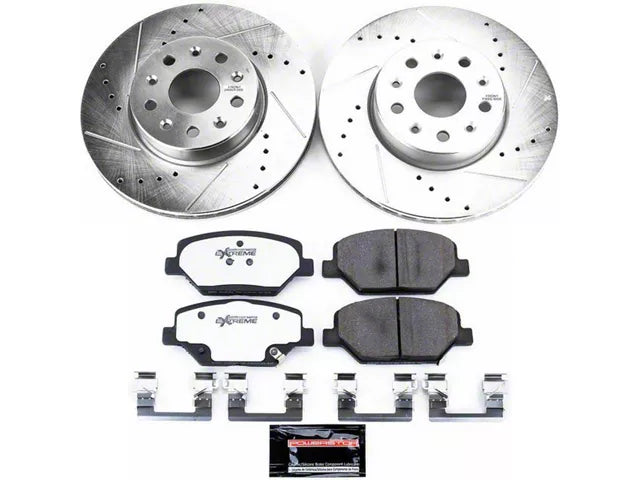 PowerStop 16-19 Chevrolet Camaro Front Z26 Street Warrior Brake Kit K7295-26