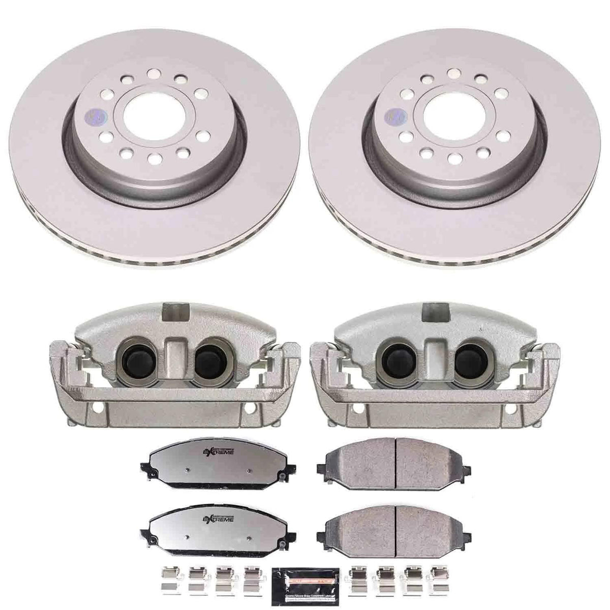Power Stop 21-27 Ram 1500 Front Z36 Coated Kit w/Calipers