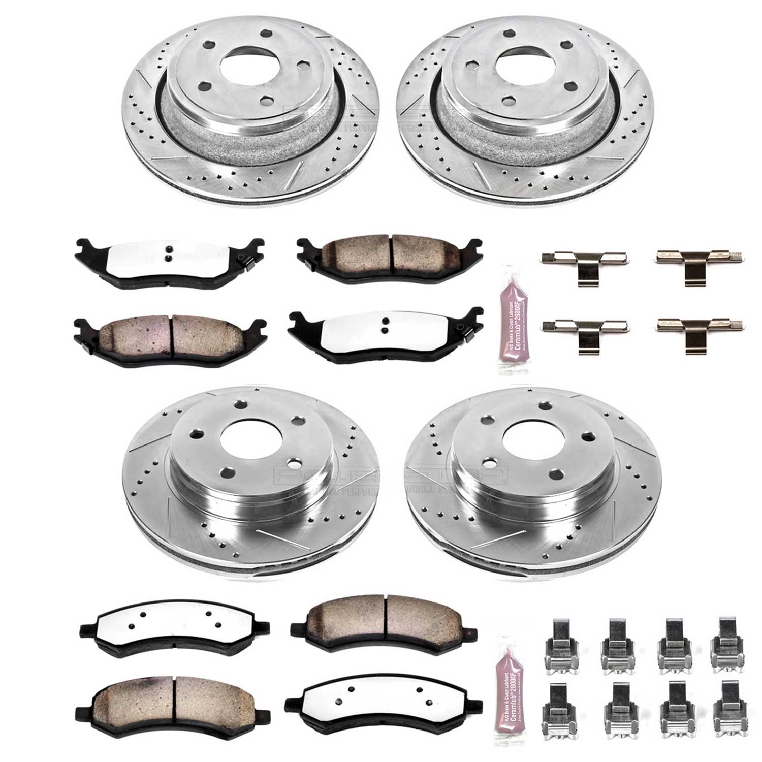 Power Stop Z36 Truck and Tow Brake Upgrade Kits 2009-2022 Ram 1500 Classis(5 Lug)