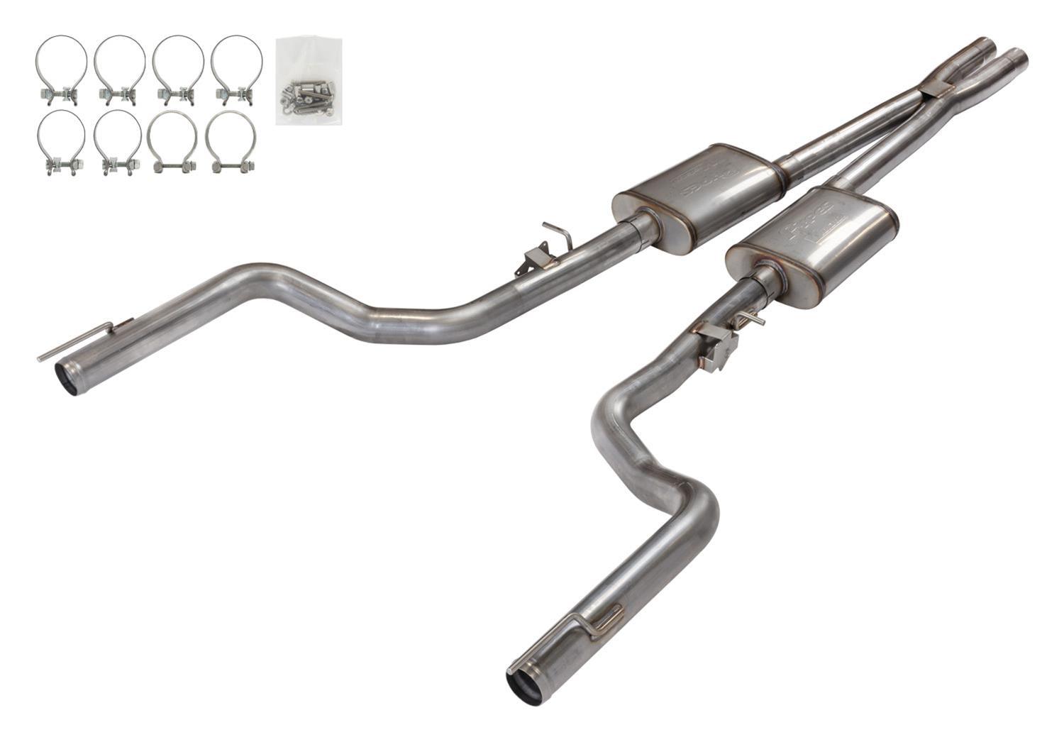 Pypes  Dual Exhaust System 2015-2023 Dodge Charger 5.7L/6.4L/6.2L