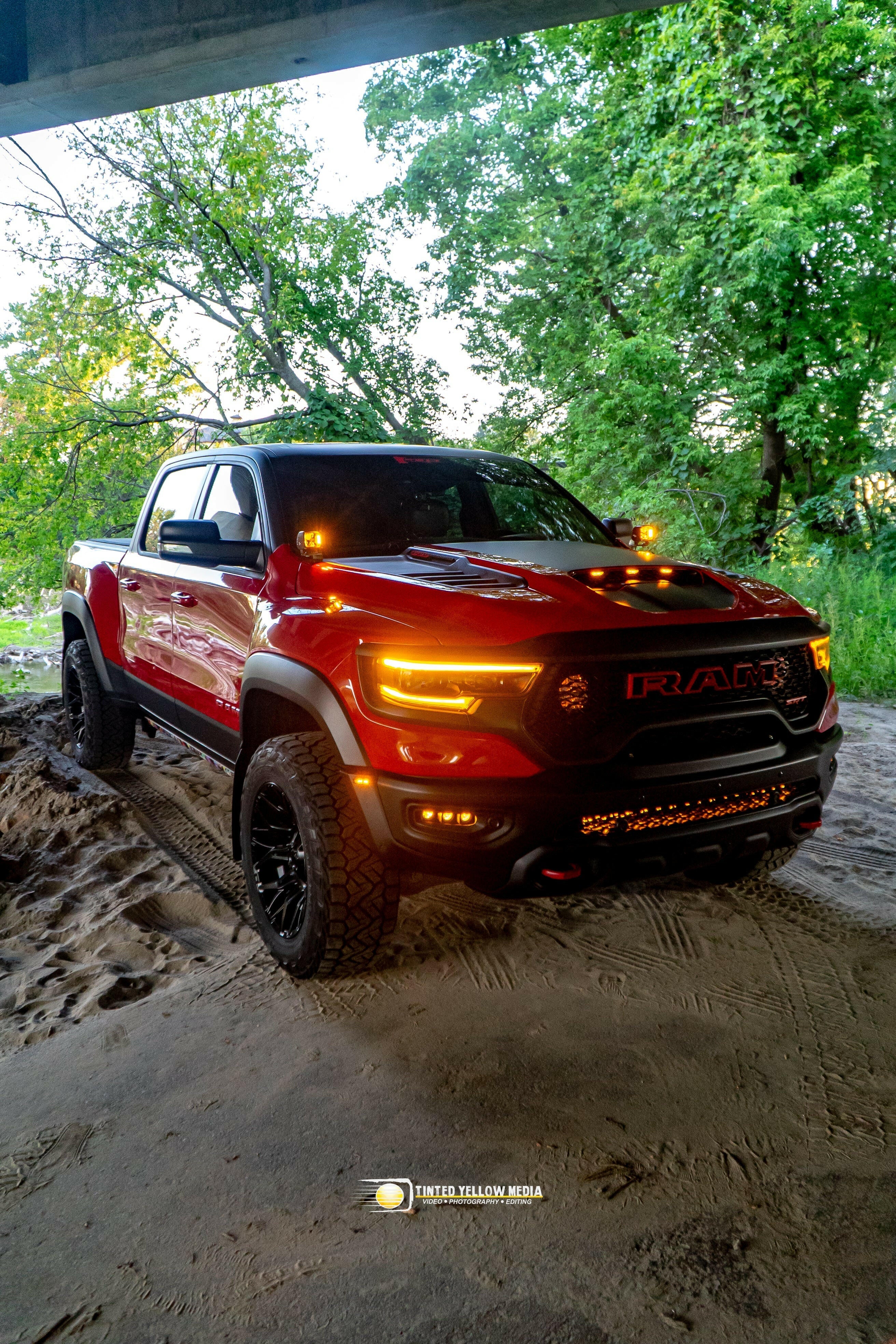 2021-24 RAM 1500 TRX Single 40in Light Bar
