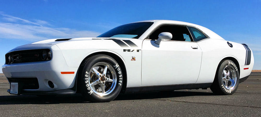 Race Star Wheels "BIG MEATS" Polished Wheel and Tire Kit For 2005-2023 Charger / Challenger / 300