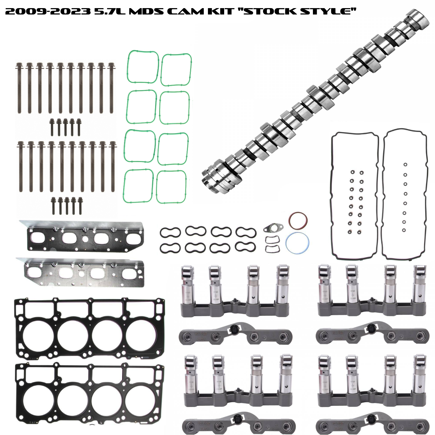 2009-2023 5.7 Hemi OEM Style MDS Cam Kit