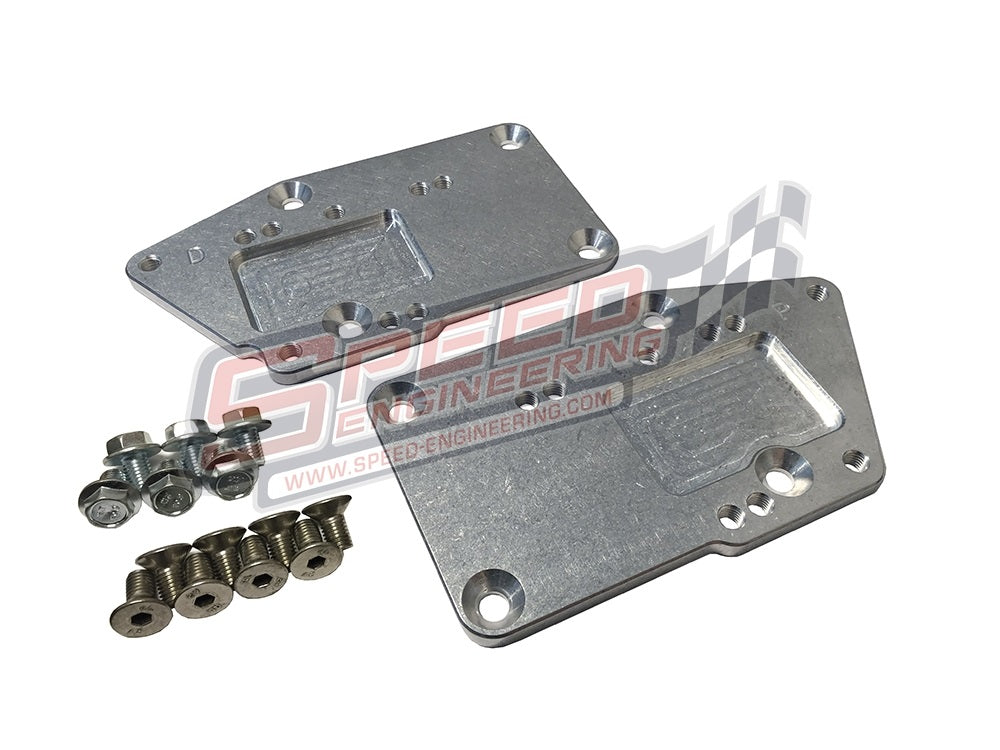 Speed Engineering LT Engine Motor Mount Plates | (LT Conversion Swaps) LT1, LT4, LT5