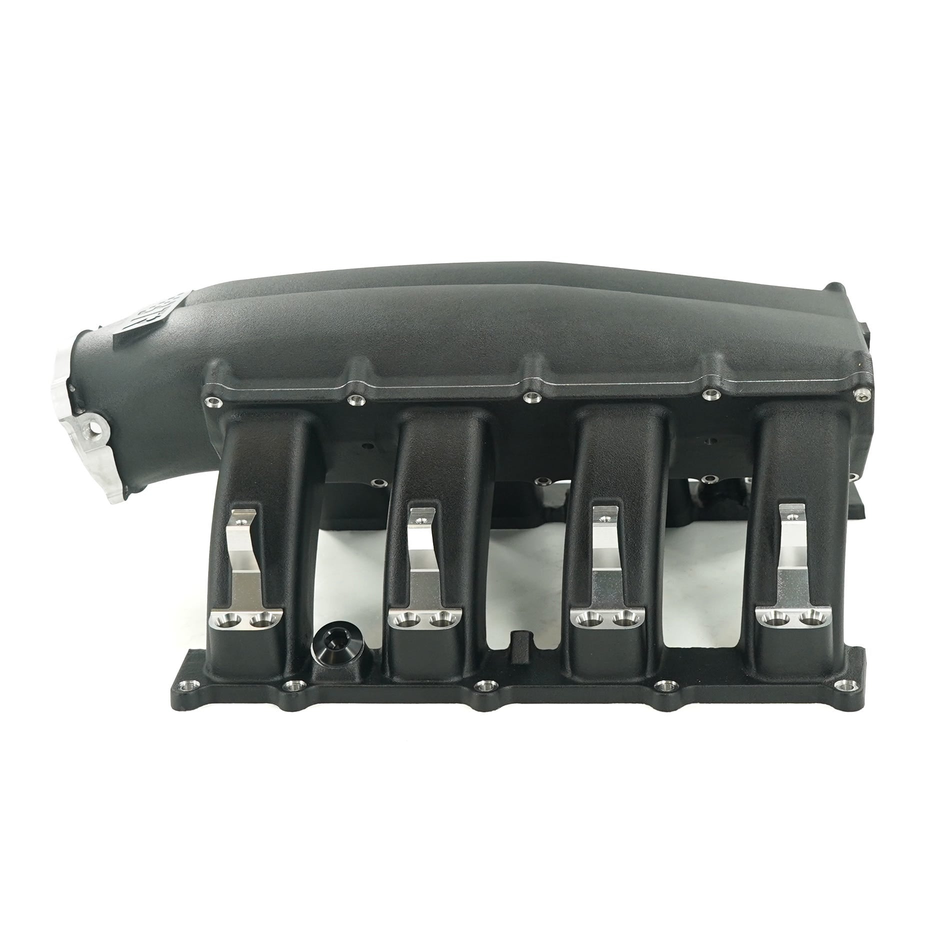 BTR TRINITY INTAKE MANIFOLD - HEMI 6.2 MID RUNNER - BLACK - DUAL INJECTOR - TRA-62HEMI-BLK-ML-2I