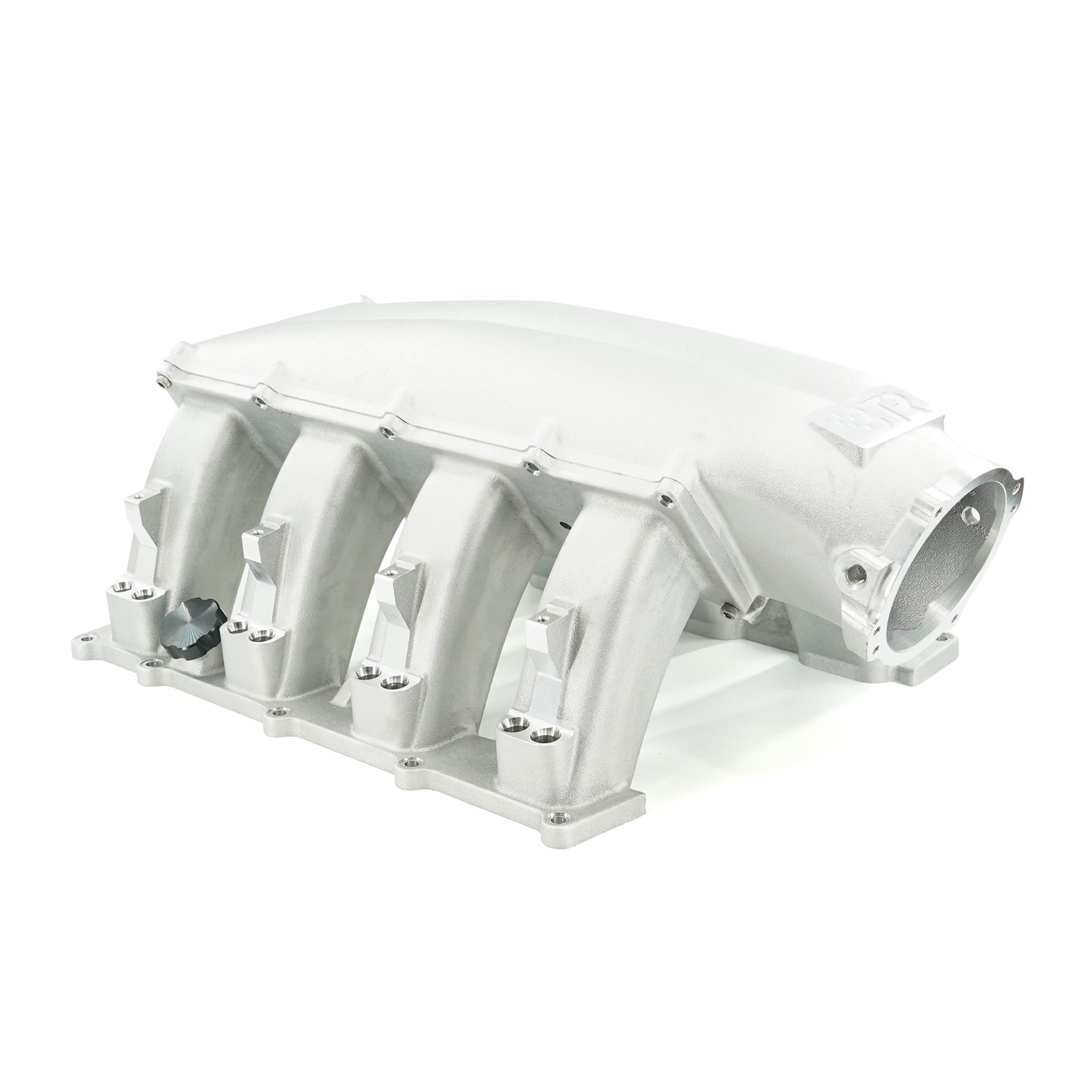 BTR TRINITY INTAKE MANIFOLD - HEMI 6.2 MID RUNNER - NATURAL - DUAL INJECTOR - TRA-62HEMI-ML-2I