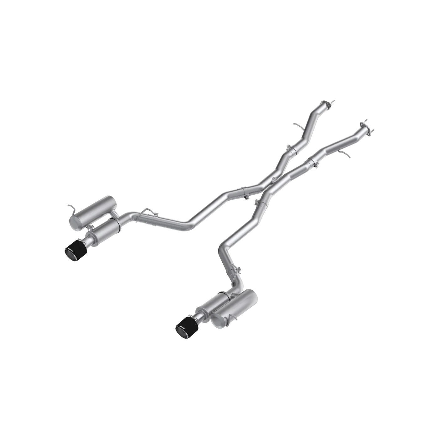 MBRP 2011-2025 Dodge Durango T304SS 3.0in Cat-Back Dual Rear Exit Exhaust w/ Carbon Fiber Tips