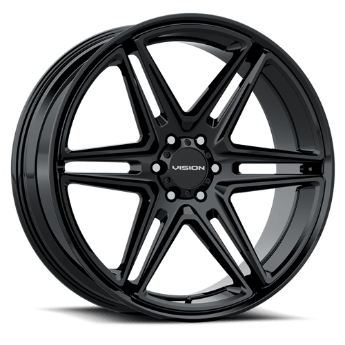 Vision Wheel 476 WEDGE Gloss Black Wheel