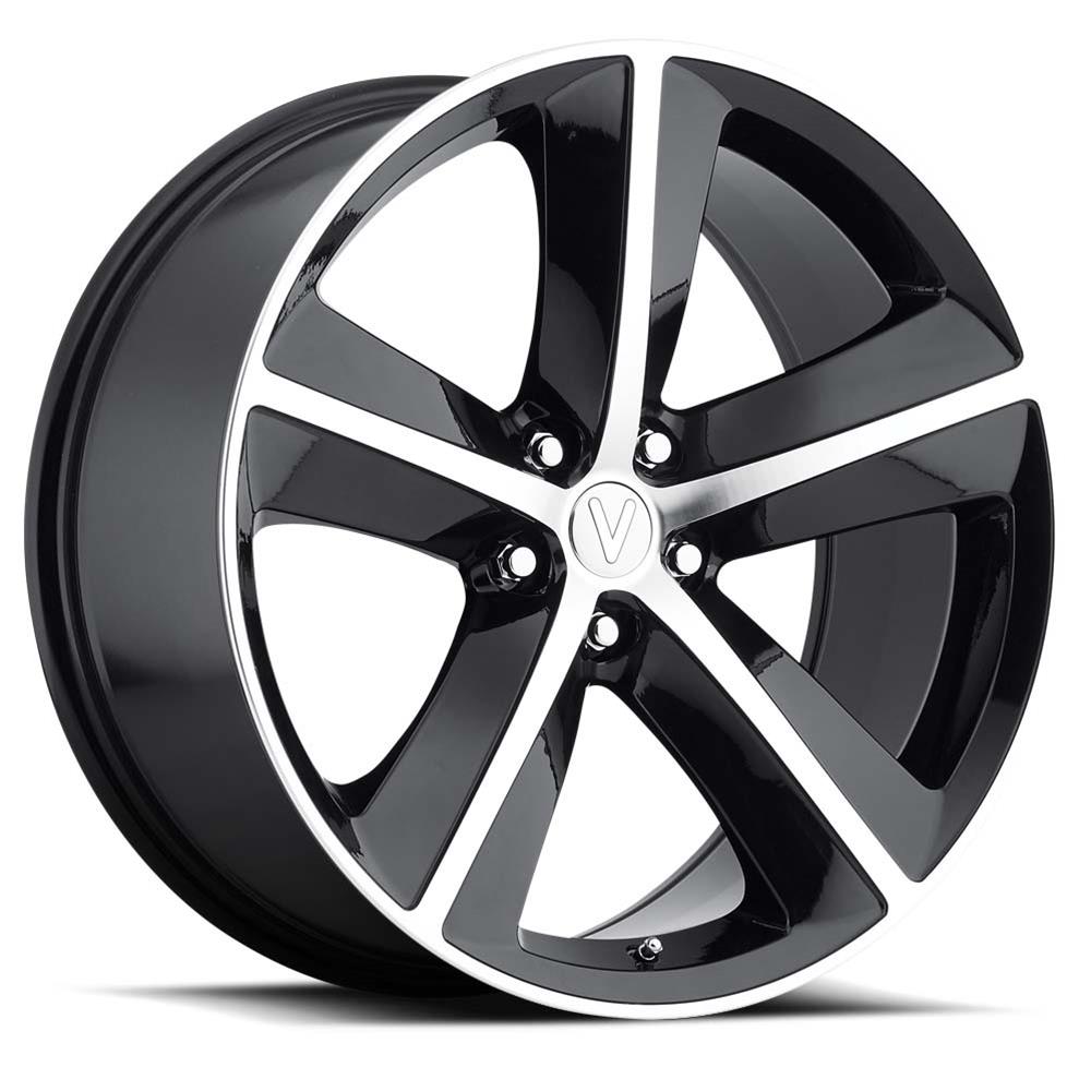 Voxx Replica Challenger Gloss Black Wheel