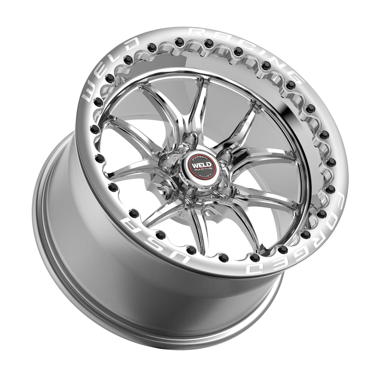 Weld Racing RT-S Polished Center Bead Lock Wheel