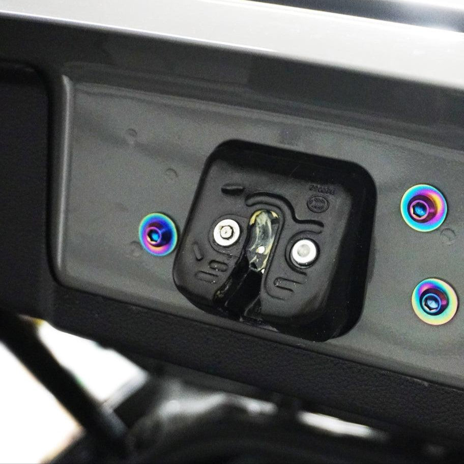 ZSPEC Dress Up Bolts® Hatch/Trunk-Area Fastener Kit for '11-23 Dodge Durango, Titanium