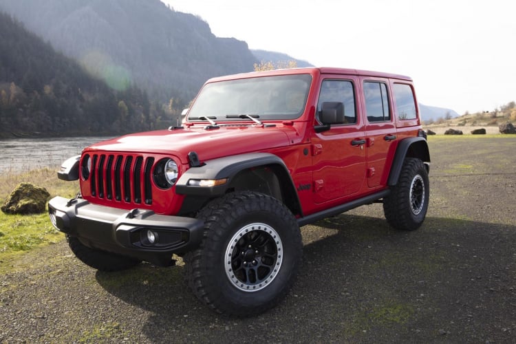 Rough Country WF1 Fender Flares JEEP WRANGLER JL 4WD (2018-2023)