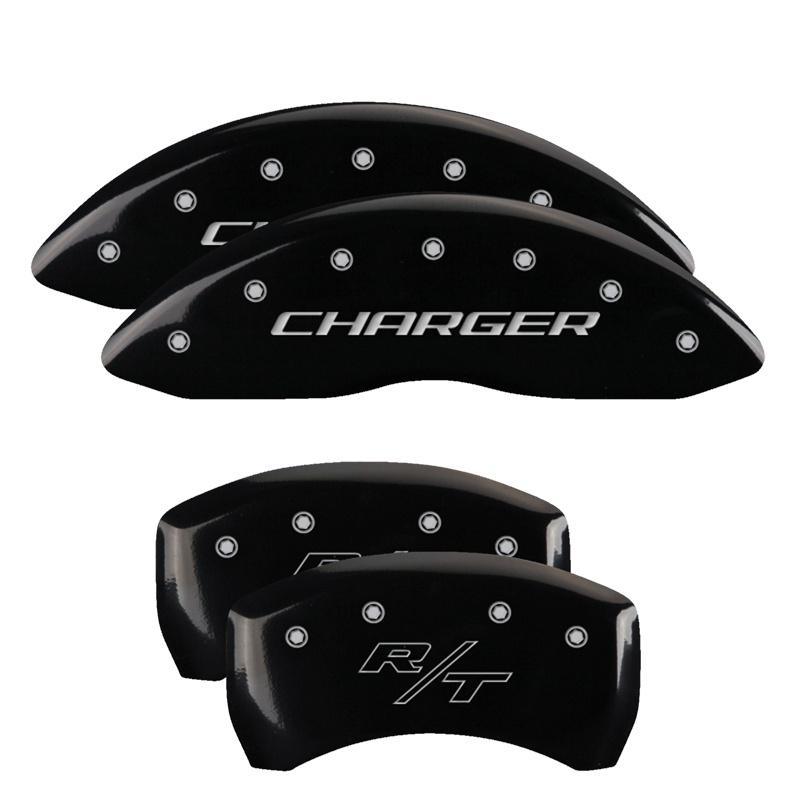 MGP Brake Caliper Covers Dodge Charger 2011-2023 Black / Red / Yellow