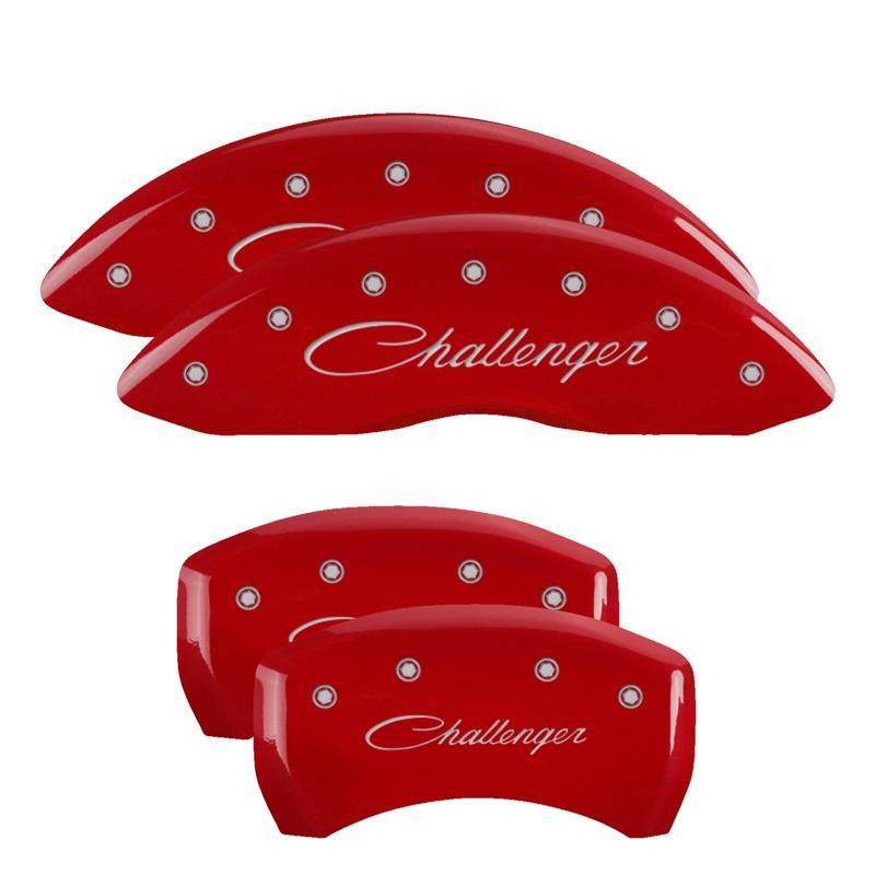 MGP Brake Caliper Covers Dodge Challenger 2011-2023 Black / Red / Yellow