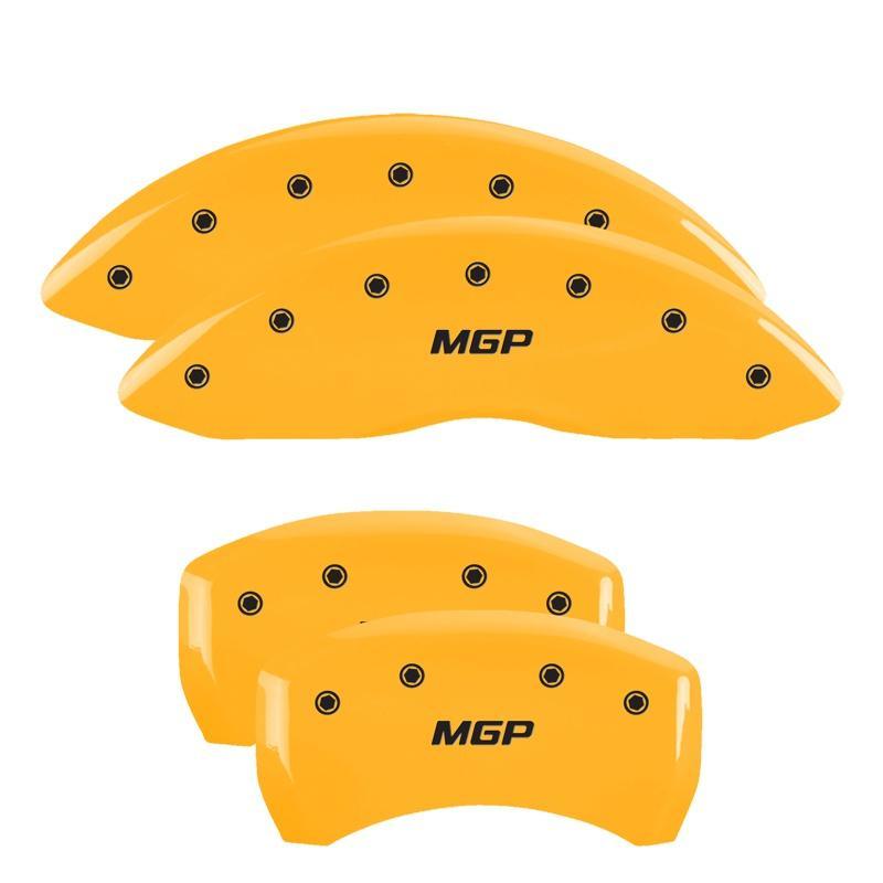 MGP Brake Caliper Covers Dodge Charger 2011-2023 Black / Red / Yellow