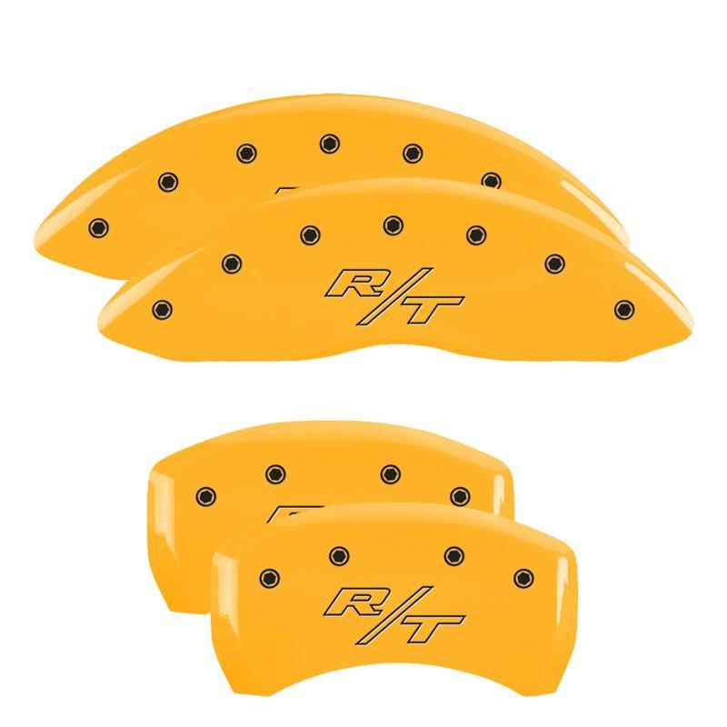 MGP Brake Caliper Covers Dodge Charger 2011-2023 Black / Red / Yellow