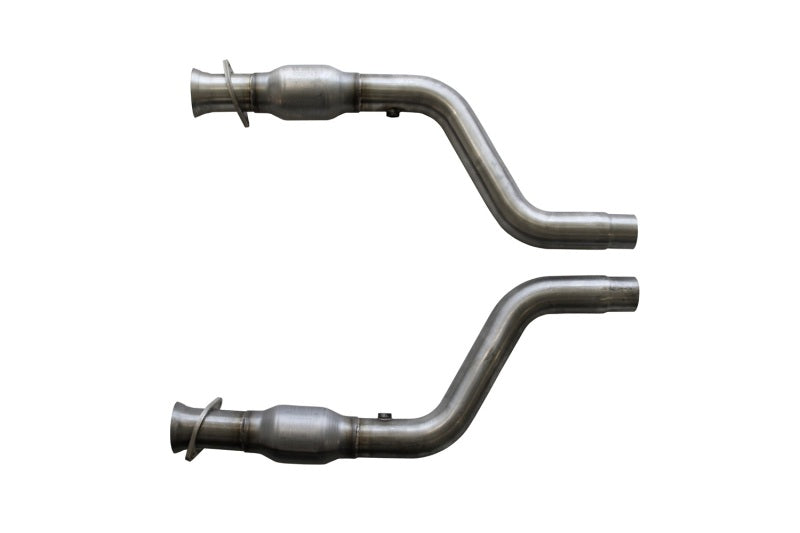 BBK 2005-2023 Dodge Challenger Charger Short Mid X Pipe w Catalytic Converters 2-3/4 For LT Headers