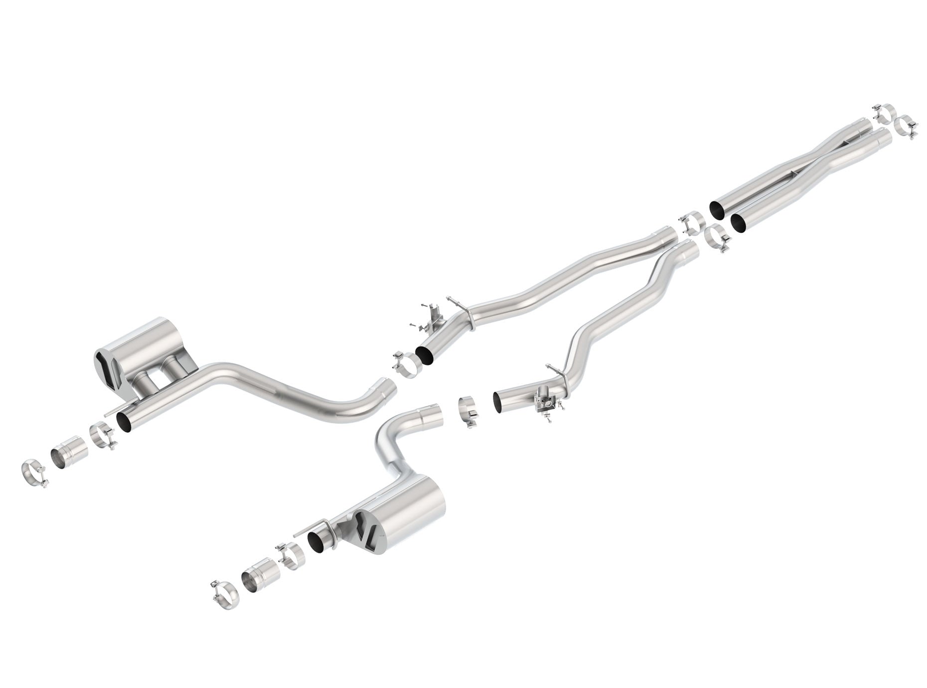 Borla Charger SRT Hellcat 2015-2023 Cat-Back™ Exhaust ATAK® W/ Simulators