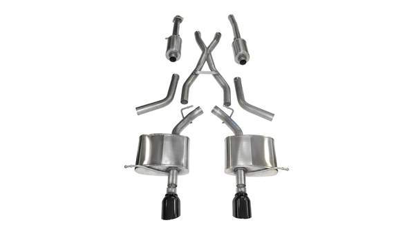 Corsa  Sport Performance Dual Rear Exit Cat-Back Exhaust System with 4.5" Tips - 2011-21 Durango 5.7