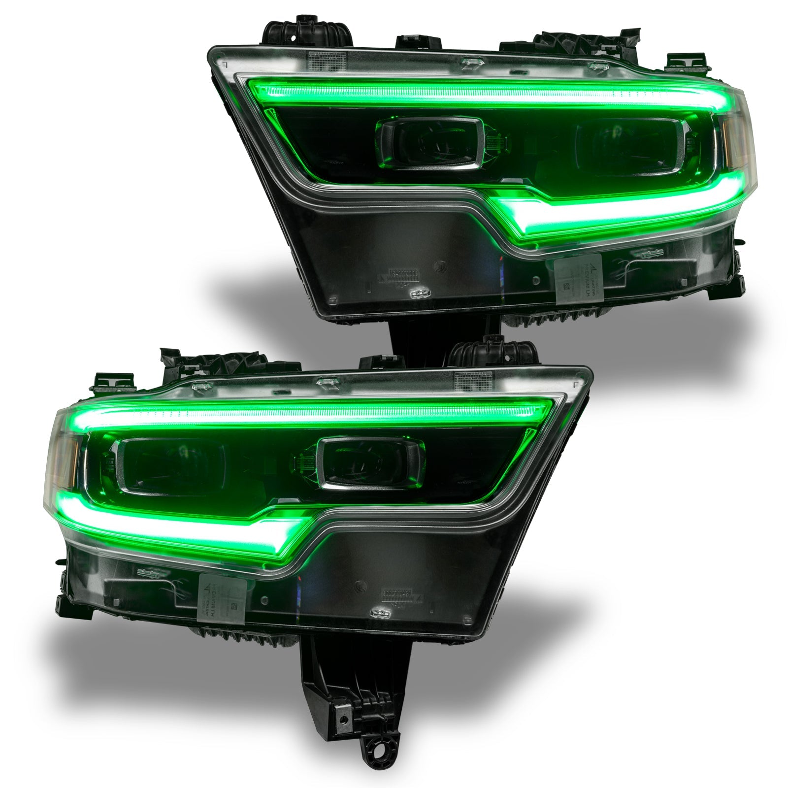 2019-2023 Ram 1500  TRX ORACLE RGBW+A Headlight DRL Upgrade Kit - LED Projector Headlights