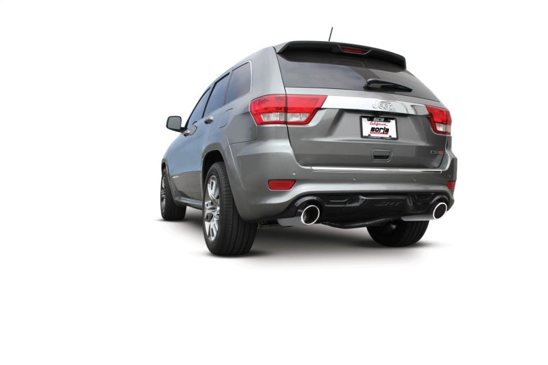 BORLA JEEP GRAND CHEROKEE SRT8 STAINLESS STEEL REAR SECTION EXHAUST S-TYPE; 2012-2014