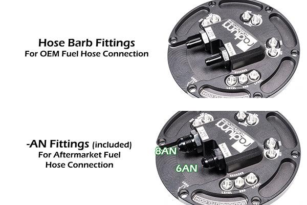 Radium Engineering Fuel Tophat Hanger Systems S13 & R32