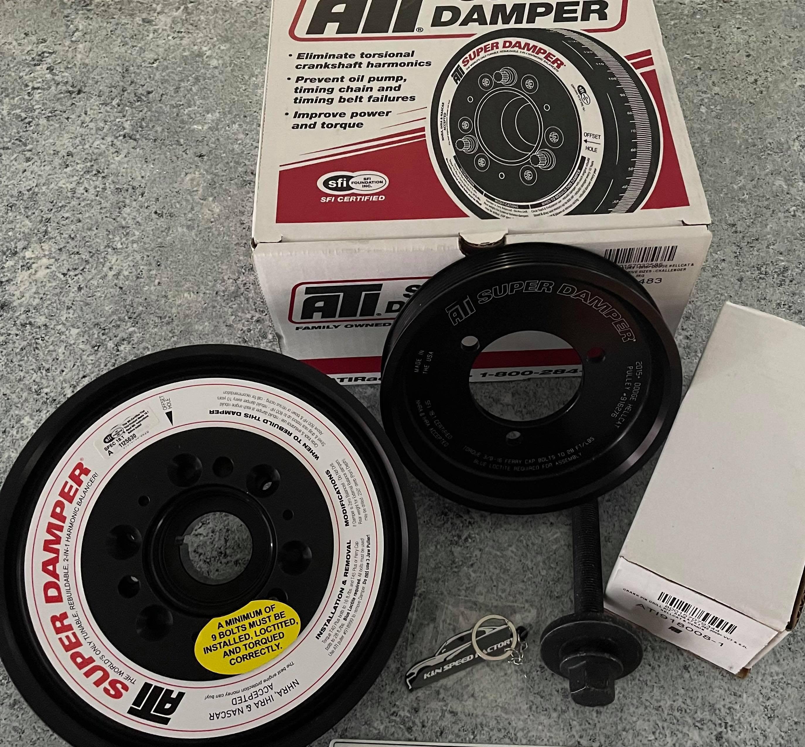 Hellcat Durango/Track Hawk 6.2L ATI Damper W/ Pin Kit & Upgraded Crank