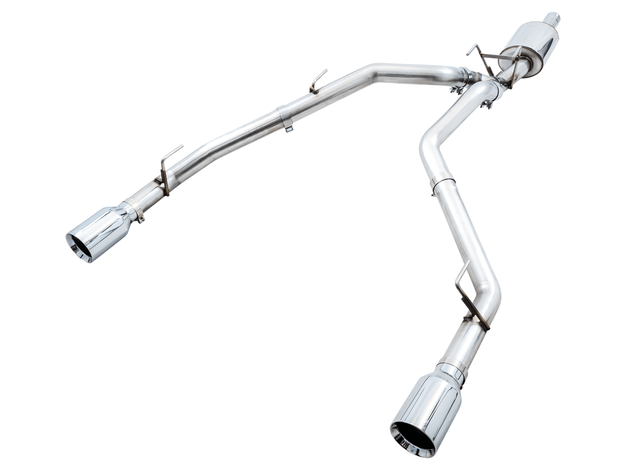 AWE 0FG Exhaust Suite for the 4th Gen RAM 1500 5.7L (without bumper cutouts)