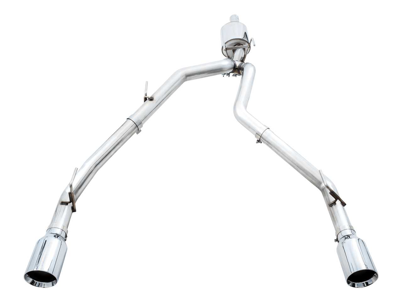 AWE 0FG Exhaust Suite for the 4th Gen RAM 1500 5.7L (without bumper cutouts)