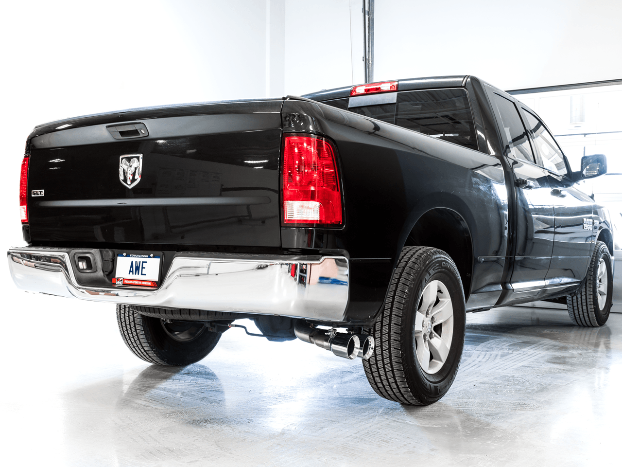 AWE 0FG Exhaust Suite for the 4th Gen RAM 1500 5.7L (without bumper cutouts)