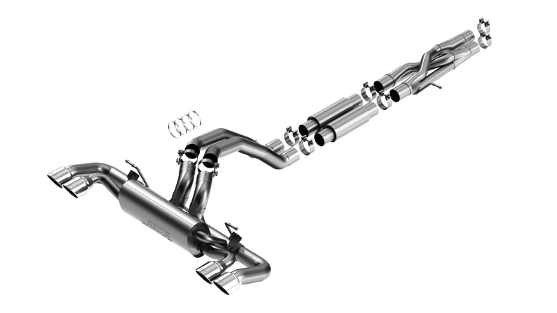 Borla 21-22 Jeep Wrangler Rubicon 392 6.4L V8 AT 4WD 4DR S-Type Cat-Back Exhaust