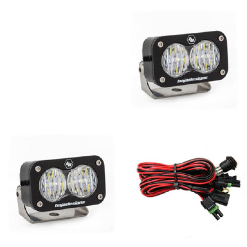 Baja Designs S2 Pro Series LED Light Pods Wide Cornering Pattern - Pair.