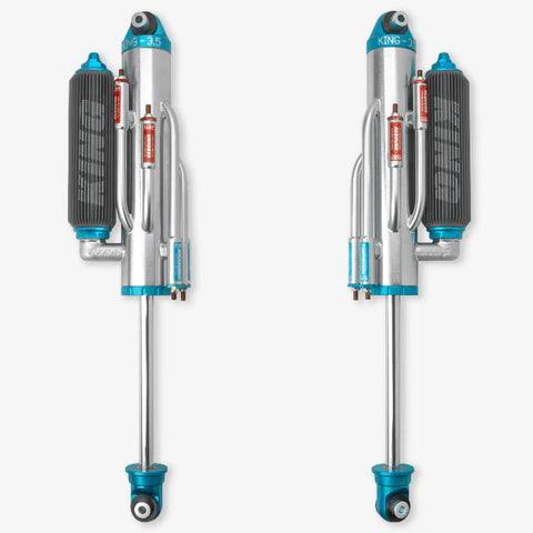 King Shocks 2021+ RAM 1500 TRX Front & Rear 3.0 Dia Remote Perf Fin Res