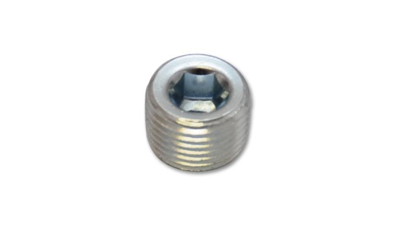 Vibrant 1/8in NPT Male Plug for EGT weld bung - Zinc Plated Mild Steel