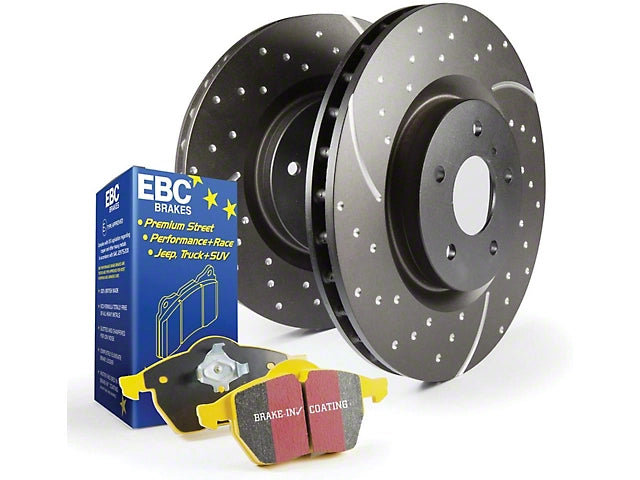2021-2024 RAM TRX EBC S3 Kits Yellowstuff Pads and GD Rotors