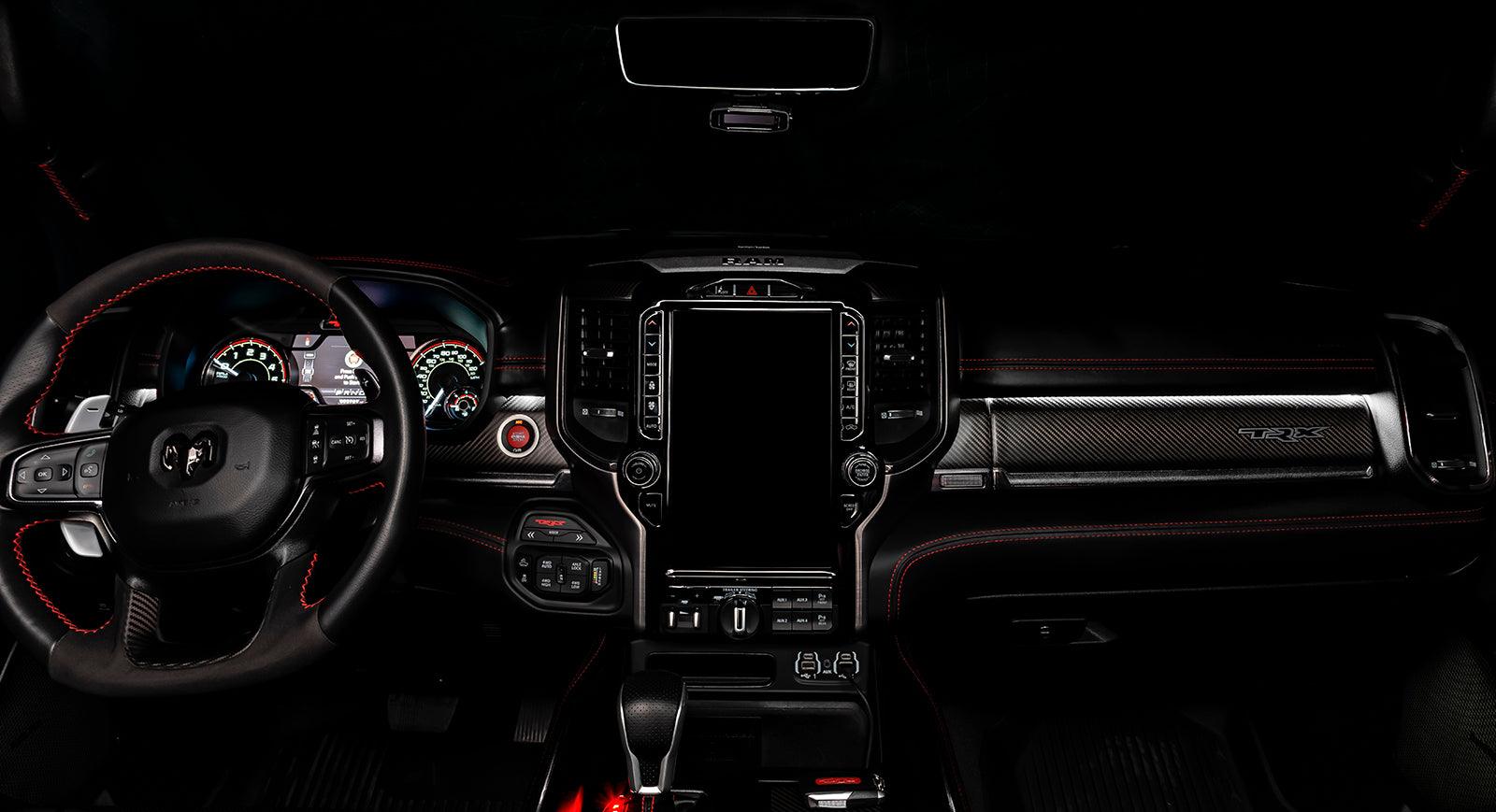 ORACLE Lighting 2019-2022 RAM TRX Dash Interior Ambient Lighting ColorSHIFT® RGB Conversion Kit