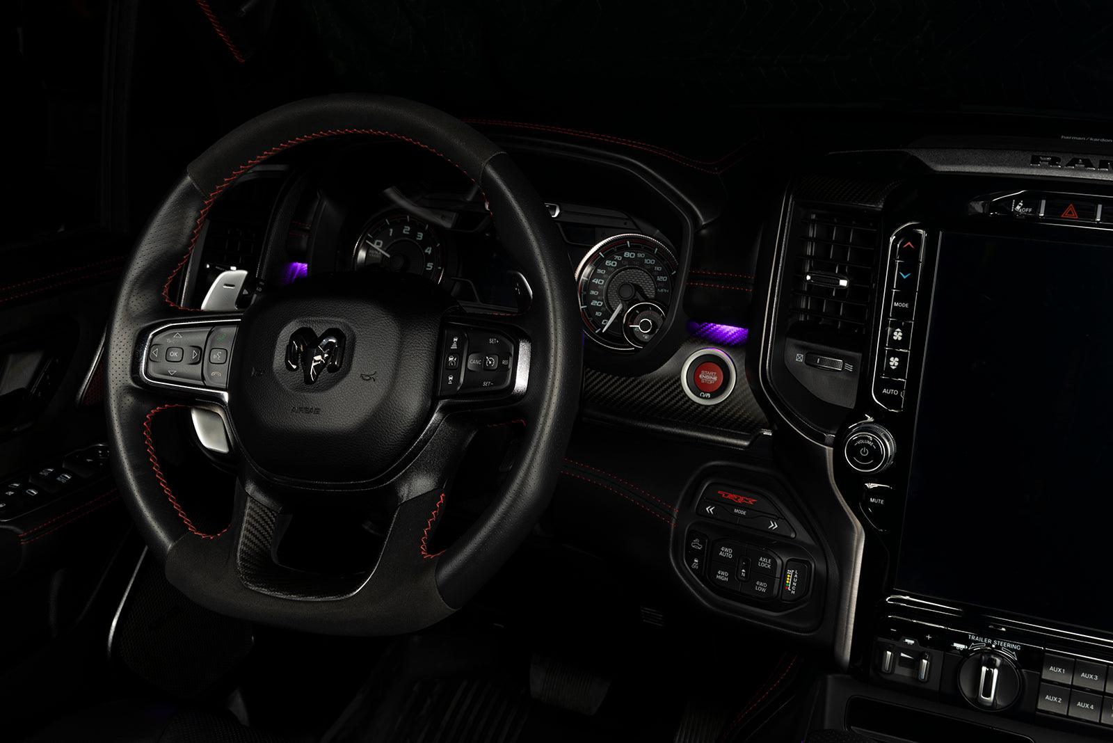 ORACLE Lighting 2019-2022 RAM TRX Dash Interior Ambient Lighting ColorSHIFT® RGB Conversion Kit