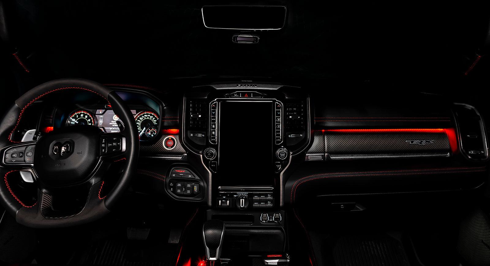 ORACLE Lighting 2019-2022 RAM TRX Dash Interior Ambient Lighting ColorSHIFT® RGB Conversion Kit