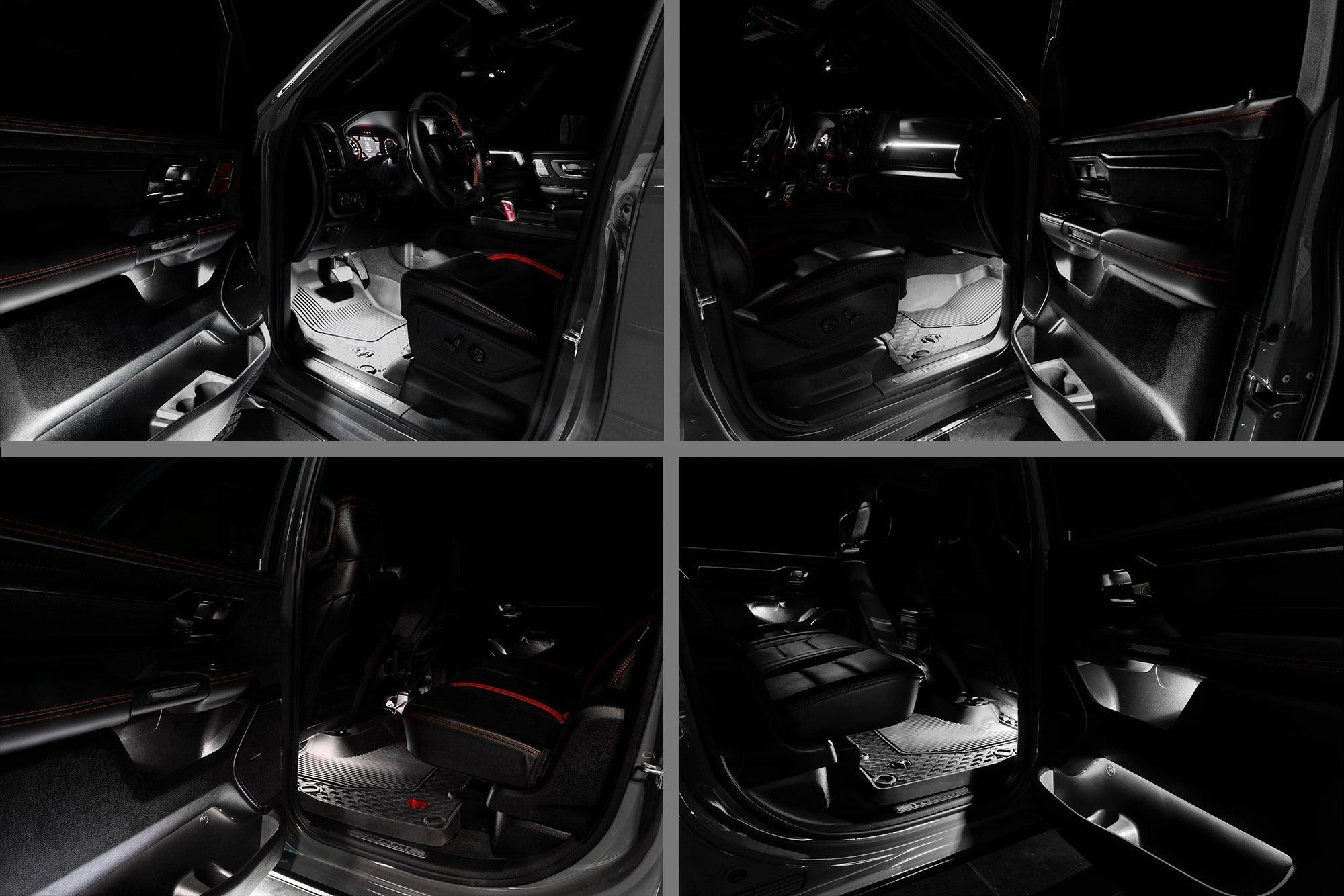 ORACLE Lighting 2019-2023 RAM Complete Interior Ambient Lighting ColorSHIFT® RGB Conversion Kit