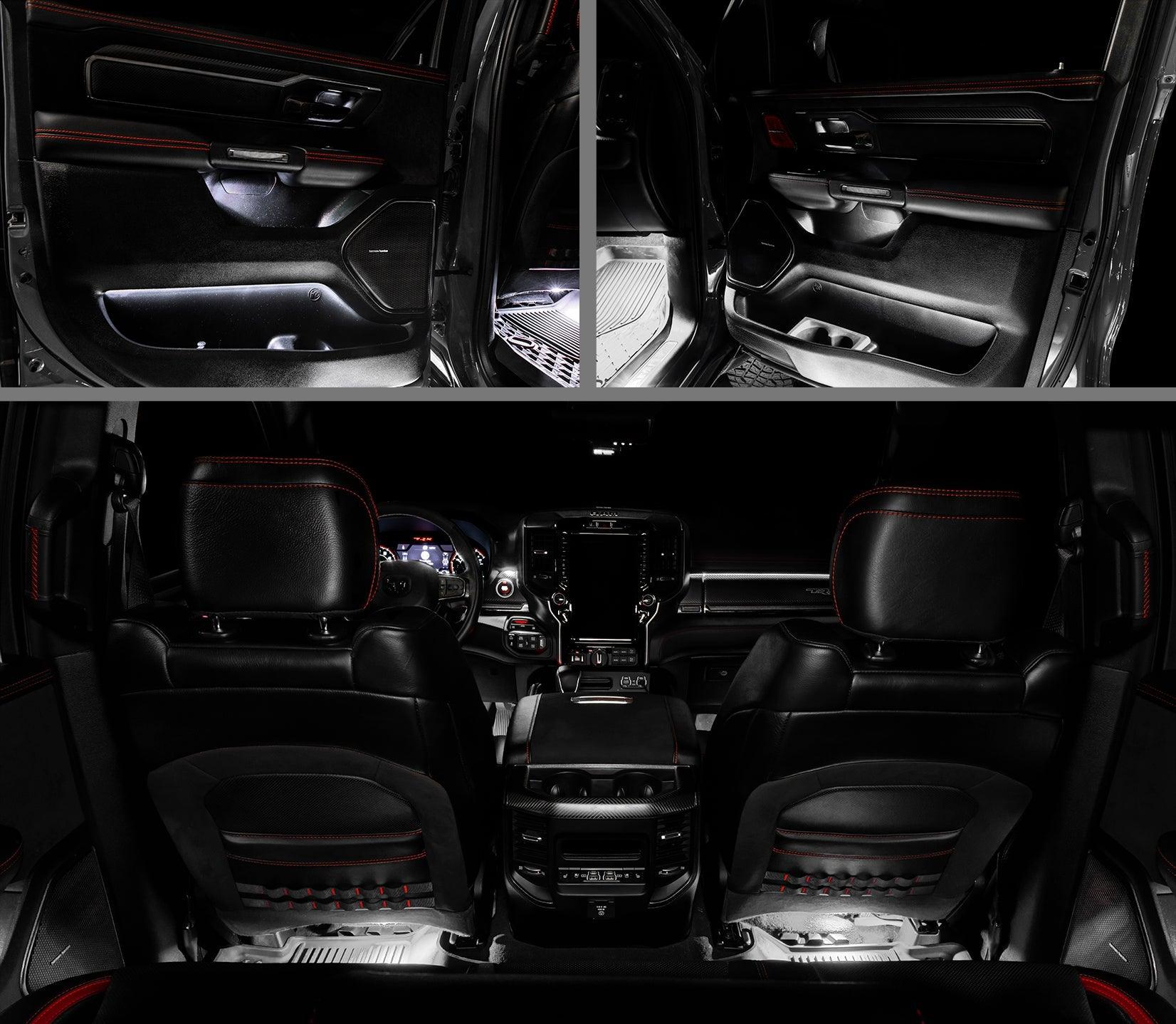 ORACLE Lighting 2019-2023 RAM Complete Interior Ambient Lighting ColorSHIFT® RGB Conversion Kit