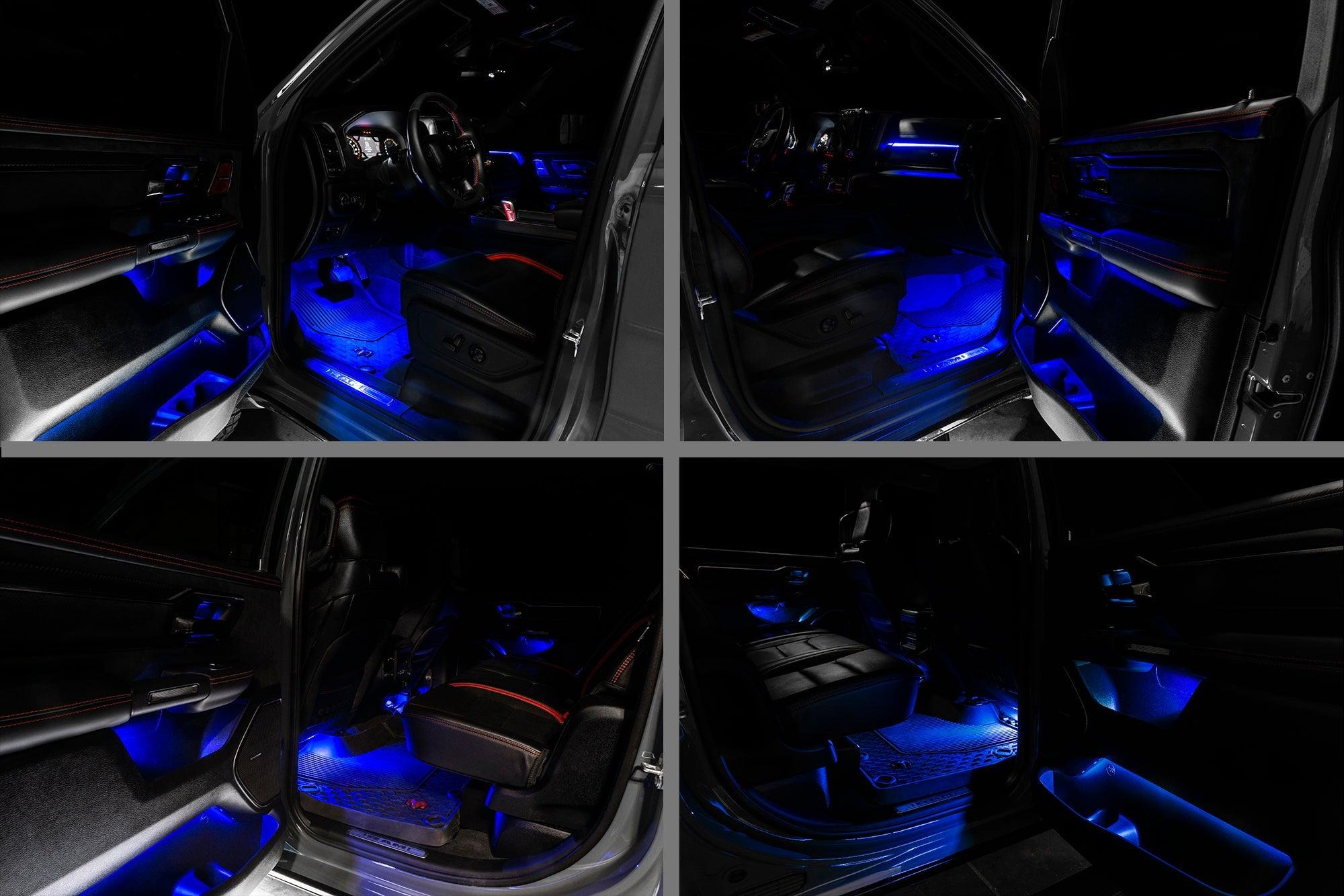 ORACLE Lighting 2019-2023 RAM Complete Interior Ambient Lighting ColorSHIFT® RGB Conversion Kit