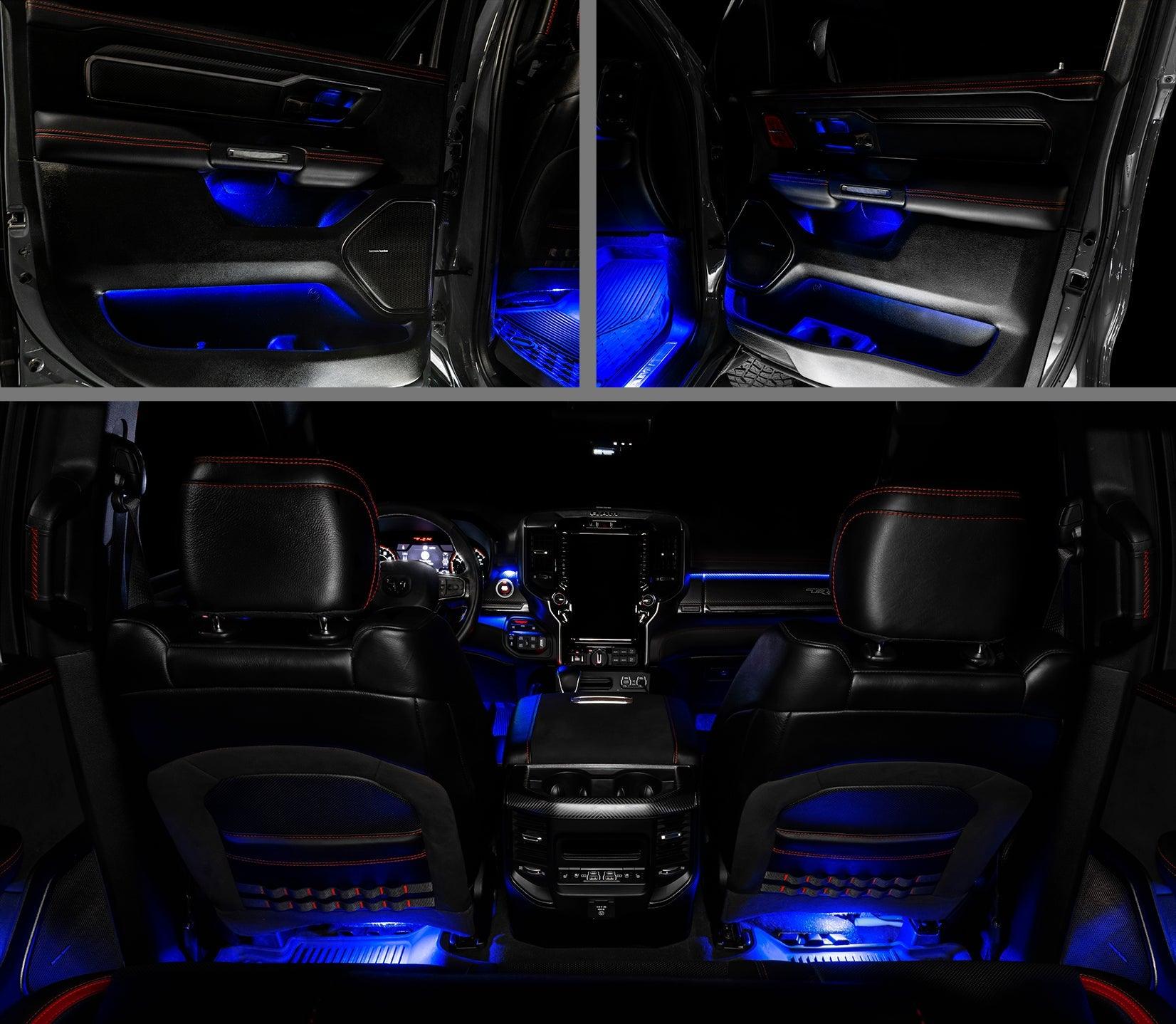 ORACLE Lighting 2019-2023 RAM Complete Interior Ambient Lighting ColorSHIFT® RGB Conversion Kit