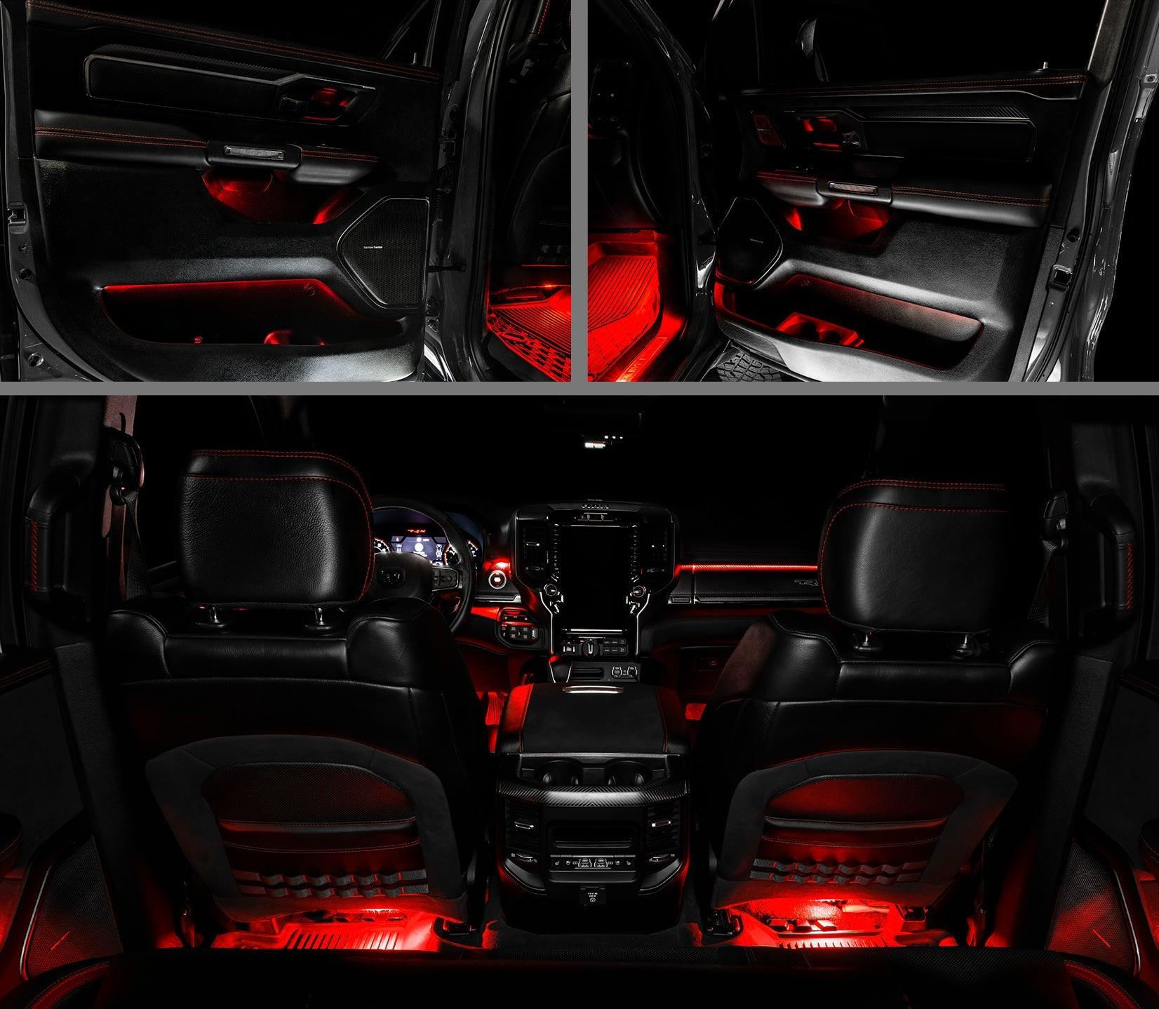 ORACLE Lighting 2019-2023 RAM Complete Interior Ambient Lighting ColorSHIFT® RGB Conversion Kit